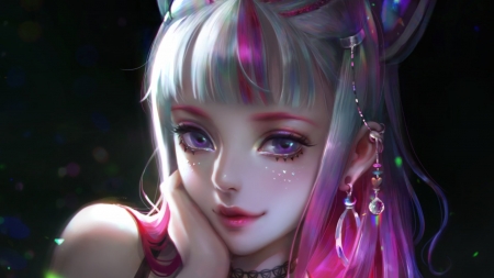 ღ - Artwork, Face, Girl, Fantasy