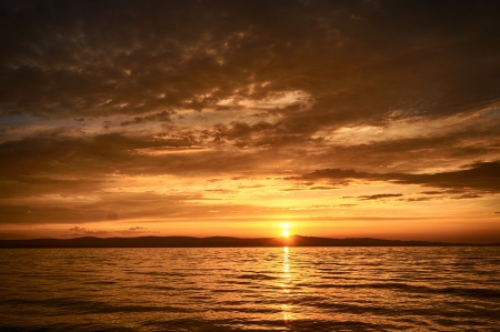 Sunrise - egbolt, felhok, reggel, sunrise, termeszet