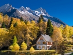 Autumn in French Alps