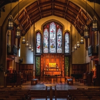 Church Altar in Canada