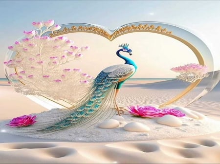 a peacock - 3D and CG & Abstract Background Wallpapers on Desktop Nexus ...