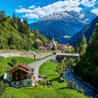 Village in Tyrol, Austria