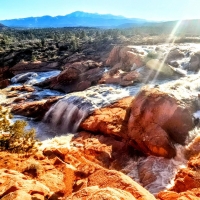 Gunlock Waterfalls, Gunlock State Park, St George, Utah