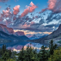 Saint Mary Lake, Wild Goose Island, Montana