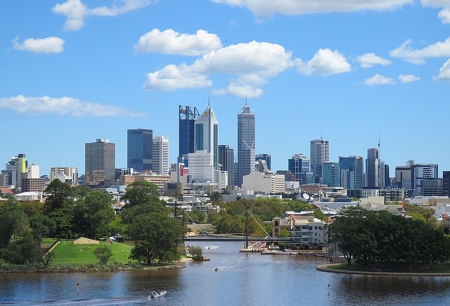 Perth - Buildings, City, Perth, Australia