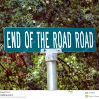 end of the road