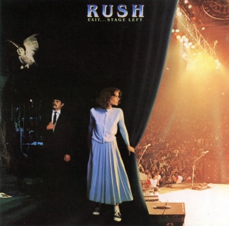 Rush - Exit Stage Left (1981) - Rush Exit Stage Left, Canadian Bands, Rush Exit Stage Left Album, Rush