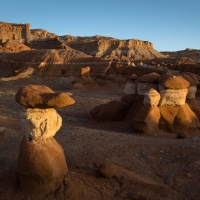 Hoodoos at Sunrise. Utah