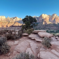 Sunrise at Zion NP, Utah