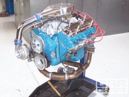 Pontiac 400 Turbo Engine - torque, speed, horsepower, engine