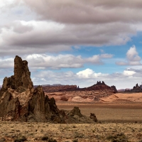 Church Rock Valley on the Utah Arizona border