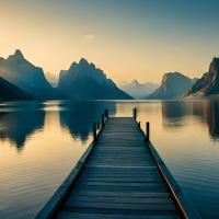Pier in Lake