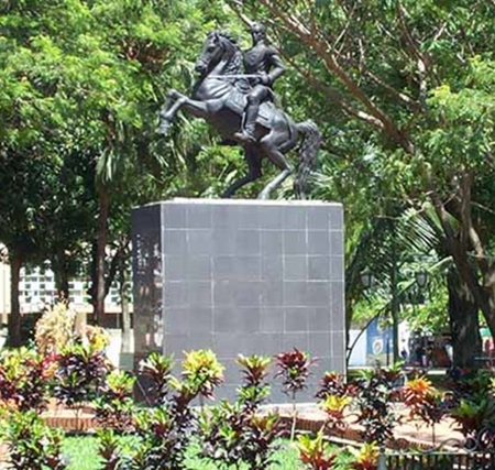 Bolivar square in Barinas - Barinas - Square, Bolivar square, Venezuela, Barinas