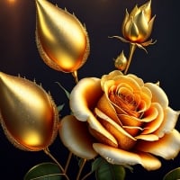 Golden rose