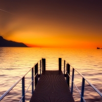 Sunset on the Pier - Tennessee