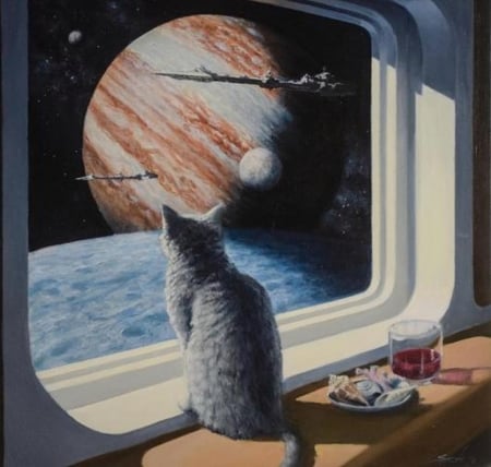 Space cat