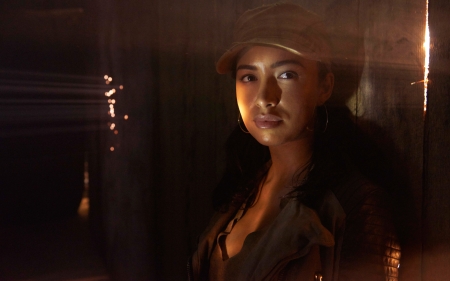 The Walking Dead 2010  - - rosita, woman, tv series, christian serratos, face, the walking dead, actress