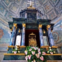 Church Altar in Poland