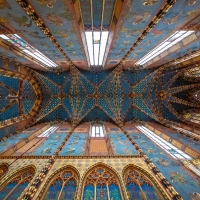 Basilica in Krakow, Poland
