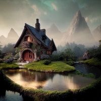 Mystical hobbit house