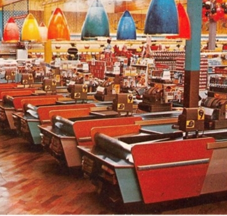 Market technology - lamps, machines, market, technology