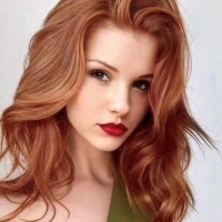 Redhead woman