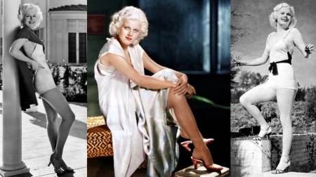Jean Harlow - actress, harlow, hollywood icon, jean