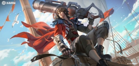 Fantasy man - fantasy, man, 3q studio, 3qstudio, pirate, red