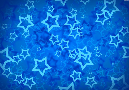 blue stars background - stars, background, blue