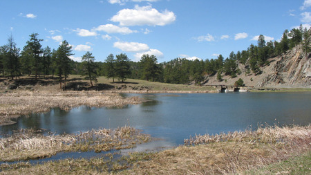 Lake in the Backwoods - nature, water, lake, trees