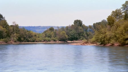 A Day On The River - water, rivers, photography, nature, blue