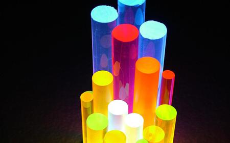 Color Tubes - colors, abstract