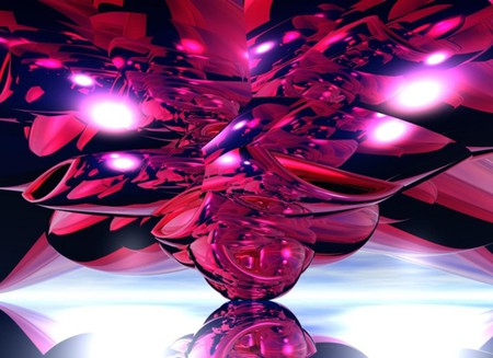 Pink Abstract - 3d and cg, pink, abstract