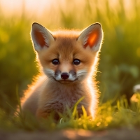 Fox in the Meadow