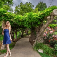 Alice Tarasenko in the Garden