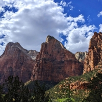 Court of the Patriarchs, Zion National Park, Utah