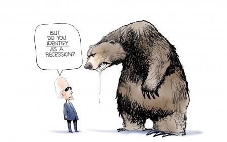 Recession - bear, recession, biden, senile, hungry