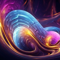 Colorful Swirl Abstract