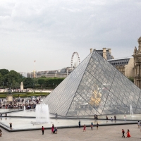 The Louvre Museum in Paris