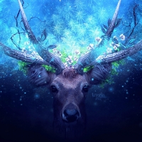 Fantasy deer