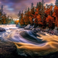 River at Tettegouche State Park, Minnesota