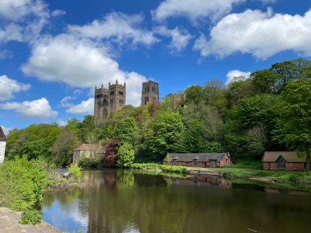 Durham Cathedral - durham, river, photograph, cathedral