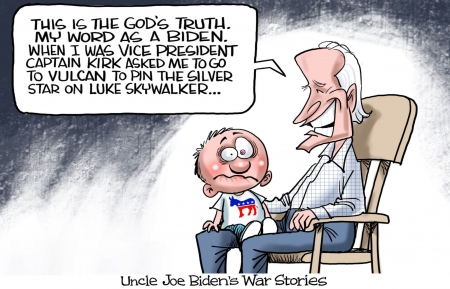 Fake Story - biden, criminal, fake, nothing, sinister, zero