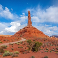 Castle Butte ~ Valley of the Gods, Utah