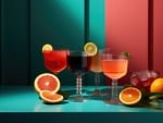 Colorful drinks