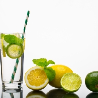 Glass of mojito
