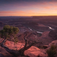 Sunset at Dead Horse Point, Utah