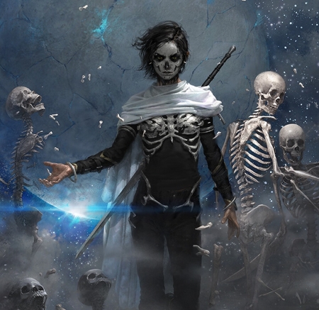 Death - fantasy, harrow, skeleton, halloween, tommy arnold, death, art, skull