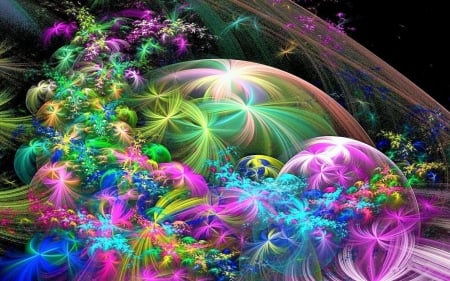 ღ - abstract, colors, art, colorful balls