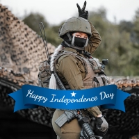 Natalia Fadeev in her Army Gear